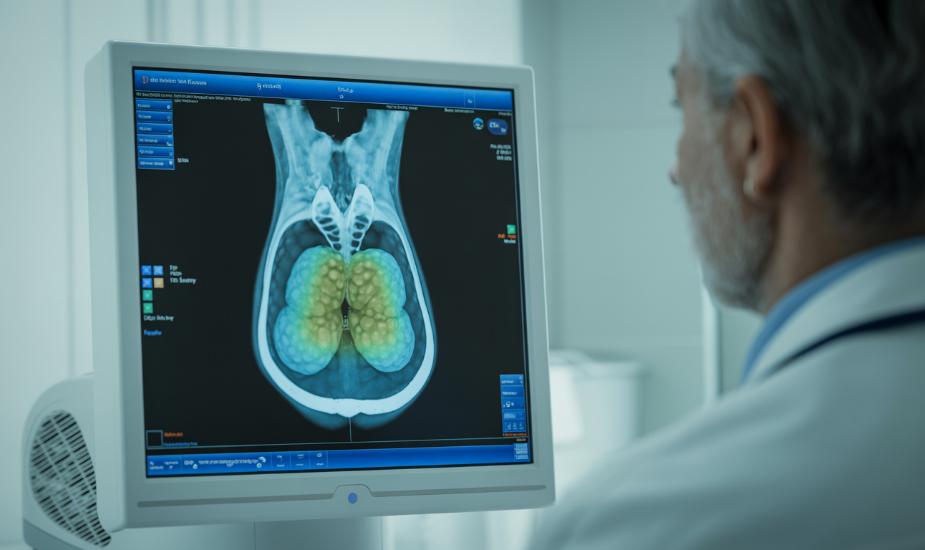 CBCT airway analysis showing 3D pharyngeal airway reconstruction for obstructive sleep apnoea assessment