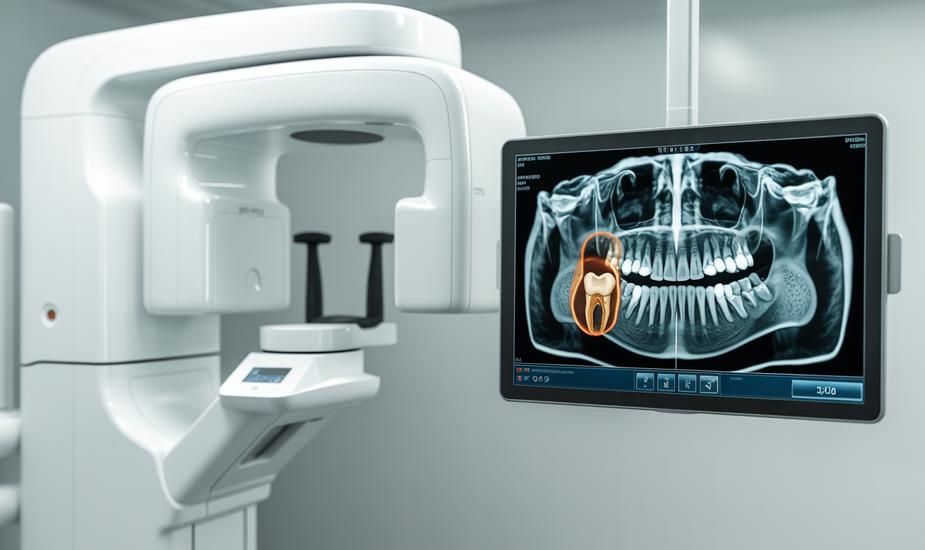 CBCT immediate implant placement - 3D imaging of extraction socket for same-day dental implant planning at 3Beam Imaging Centre